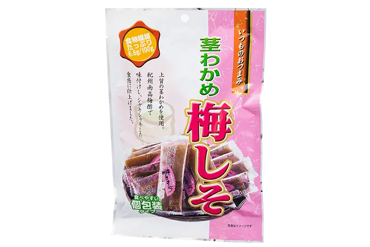 茎わかめ 梅しそ